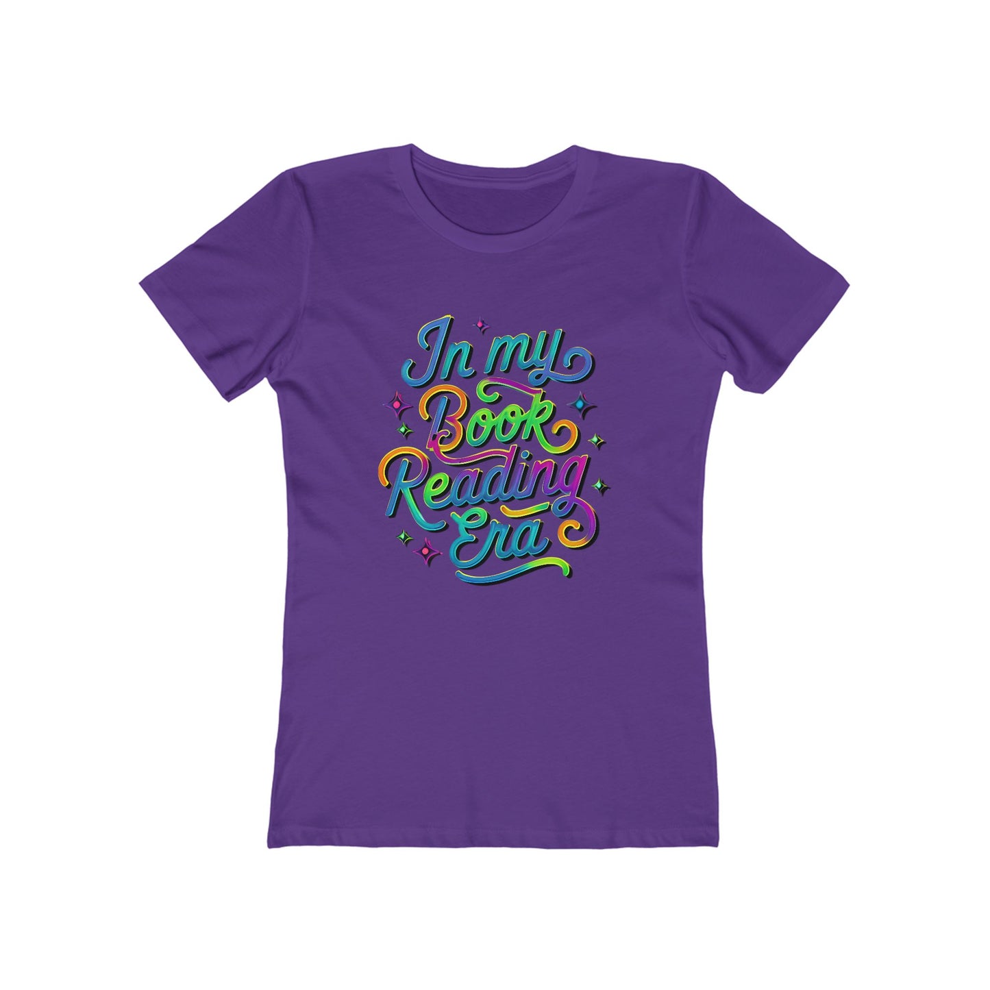 Colorful Reading Era Tee, Women's Book Lover T-Shirt, Gift for Readers, Literary Shirt, Cozy Bookish Apparel, Casual Summer Style