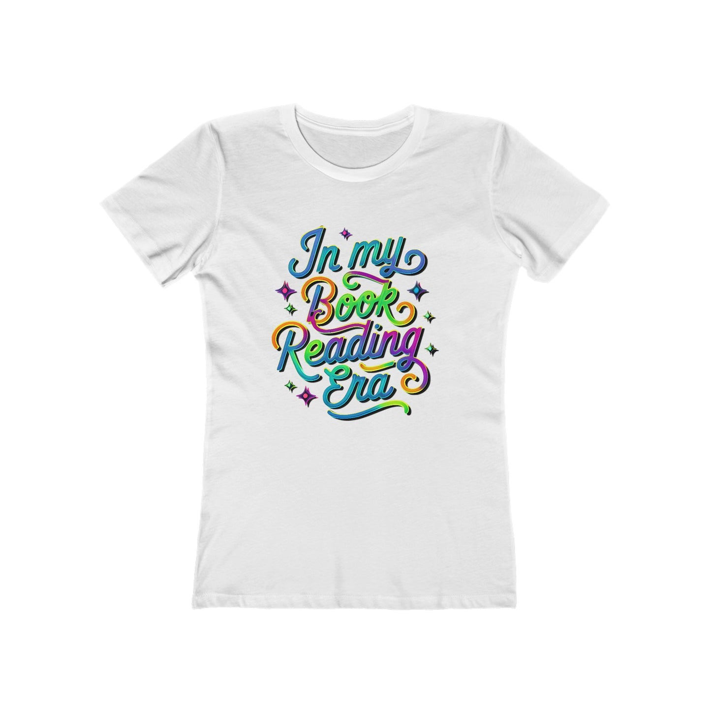 Colorful Reading Era Tee, Women's Book Lover T-Shirt, Gift for Readers, Literary Shirt, Cozy Bookish Apparel, Casual Summer Style